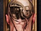 3d татуировка на голове